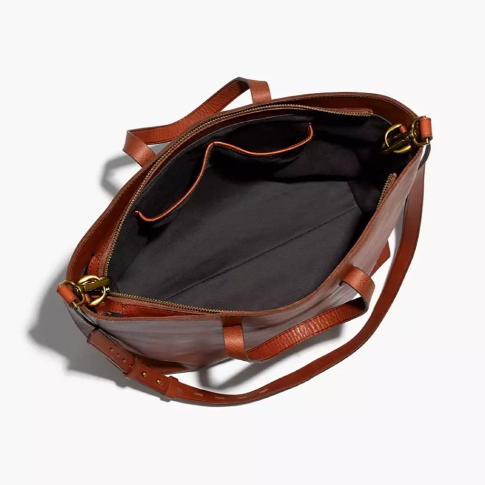 Madewell Zip-Top Transport Tote - Picture 2 of 6